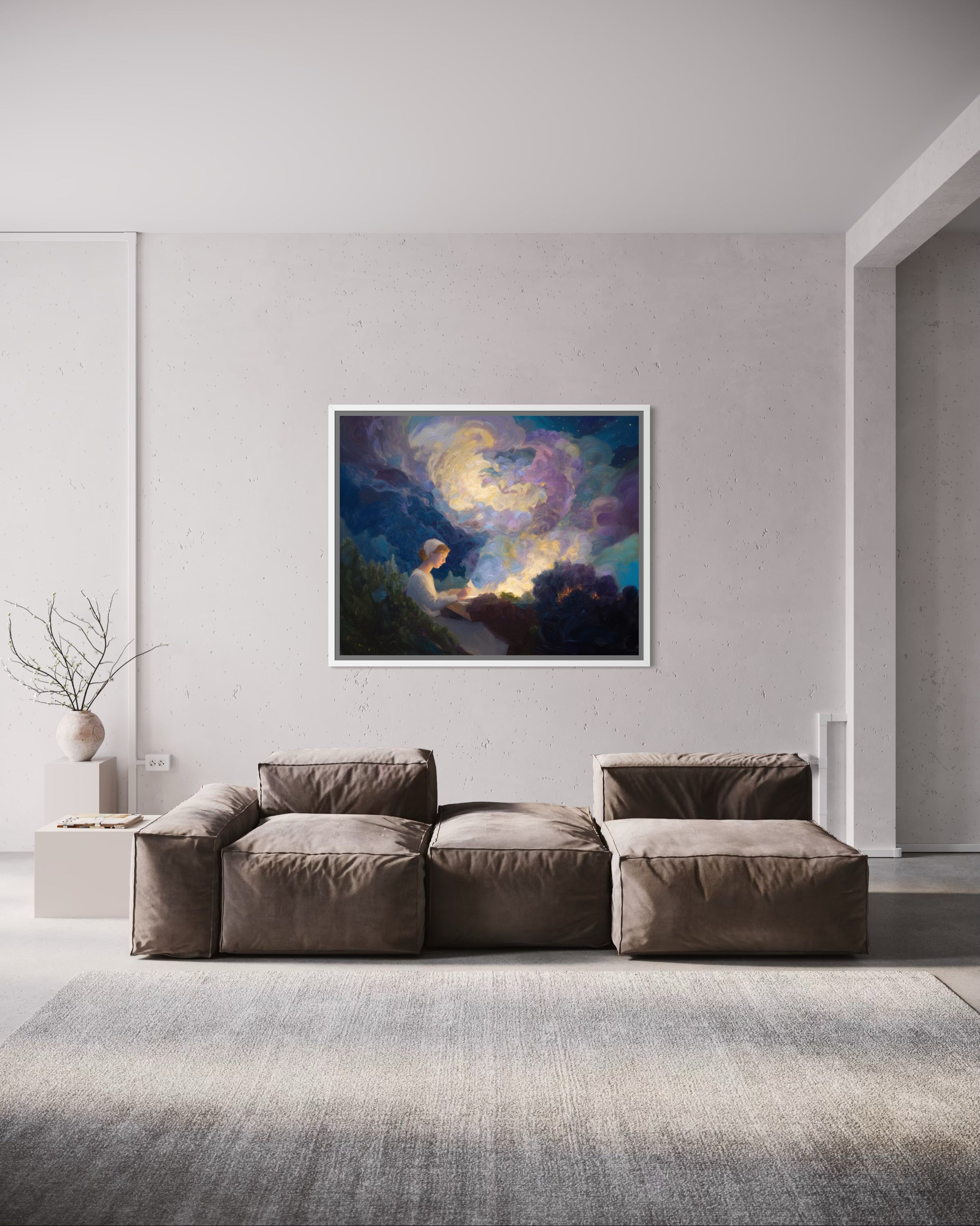 "Worlds Woven in Her Whisper"