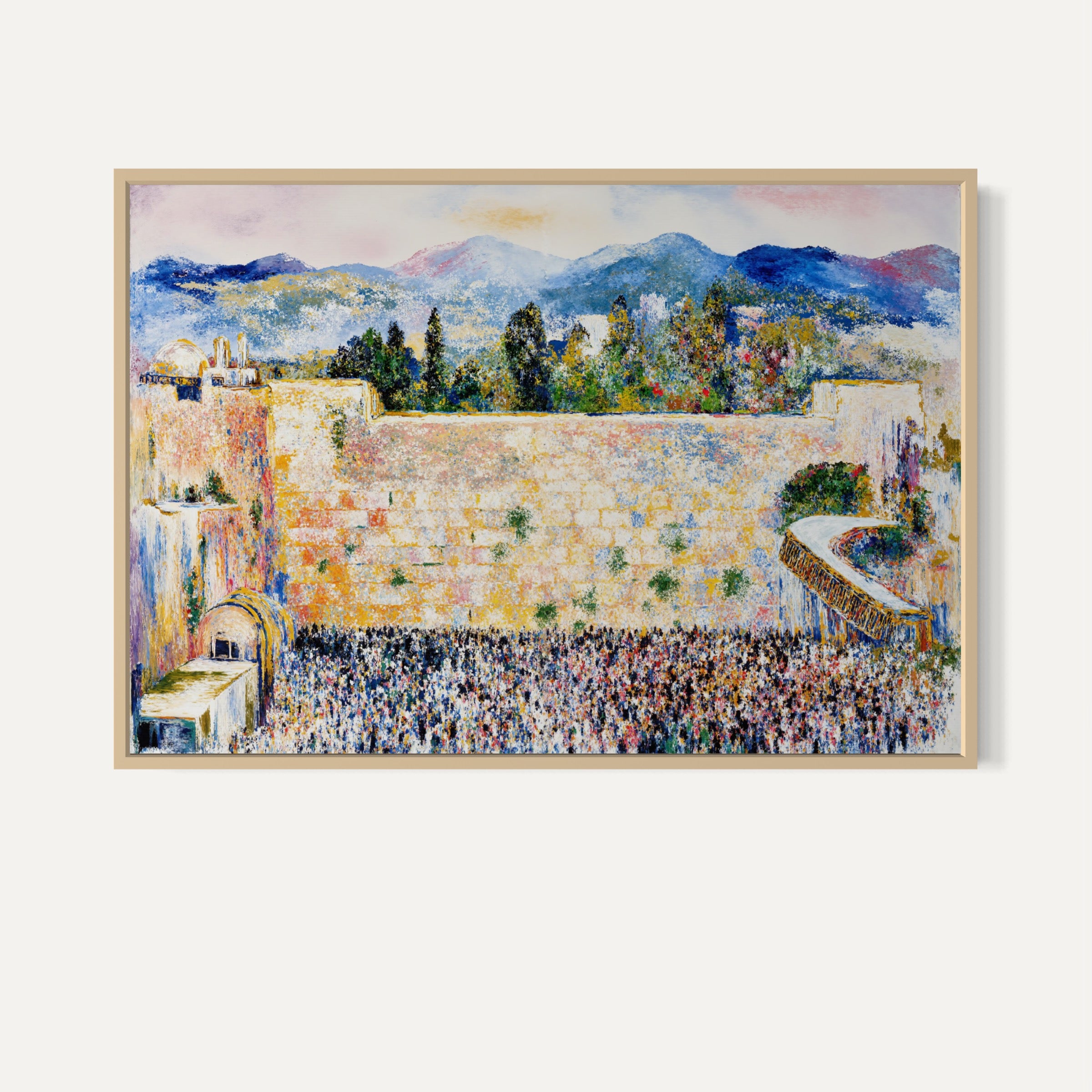 "Leroy Neiman Inspired Kotel"