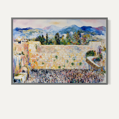 "Leroy Neiman Inspired Kotel"