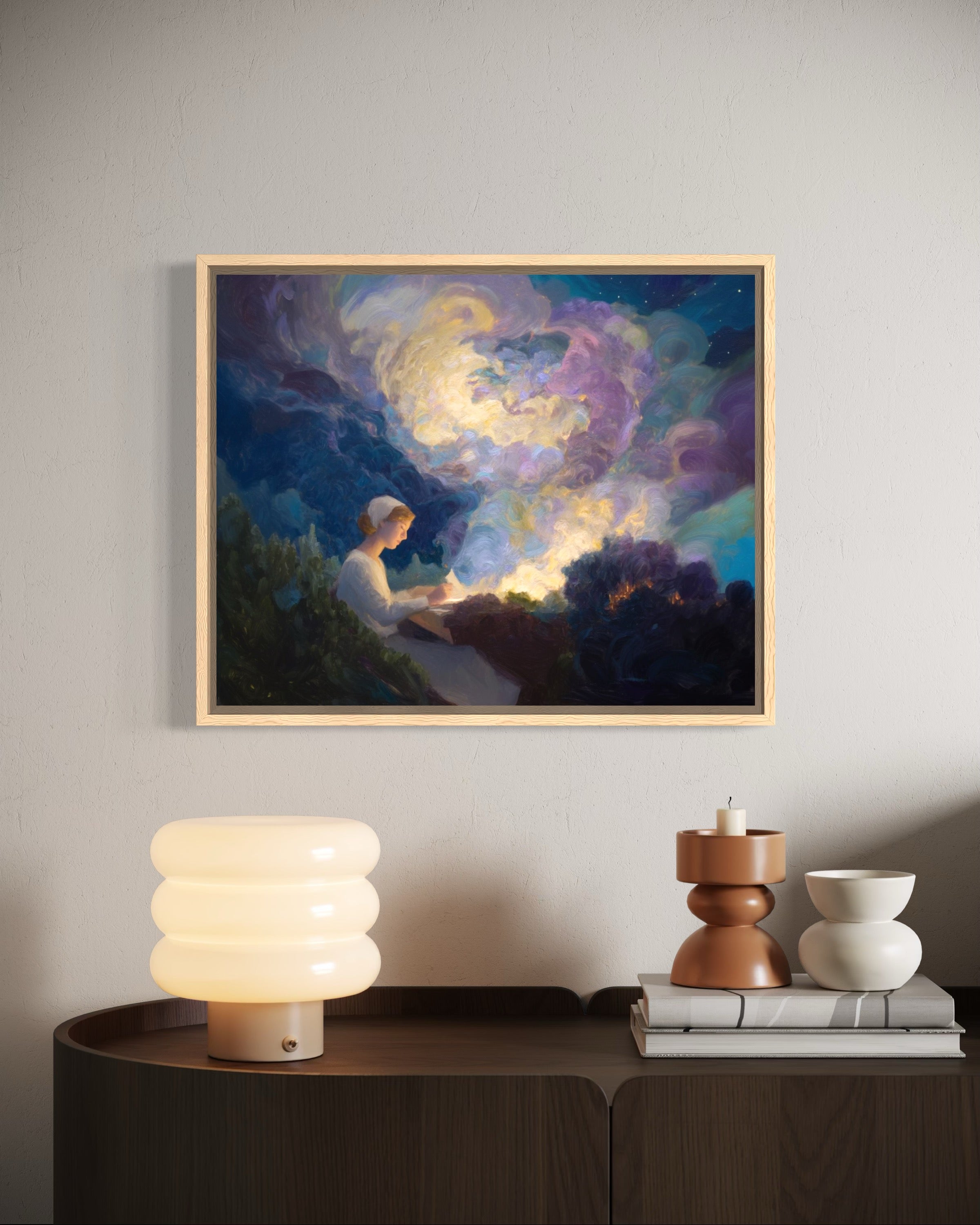 "Worlds Woven in Her Whisper"