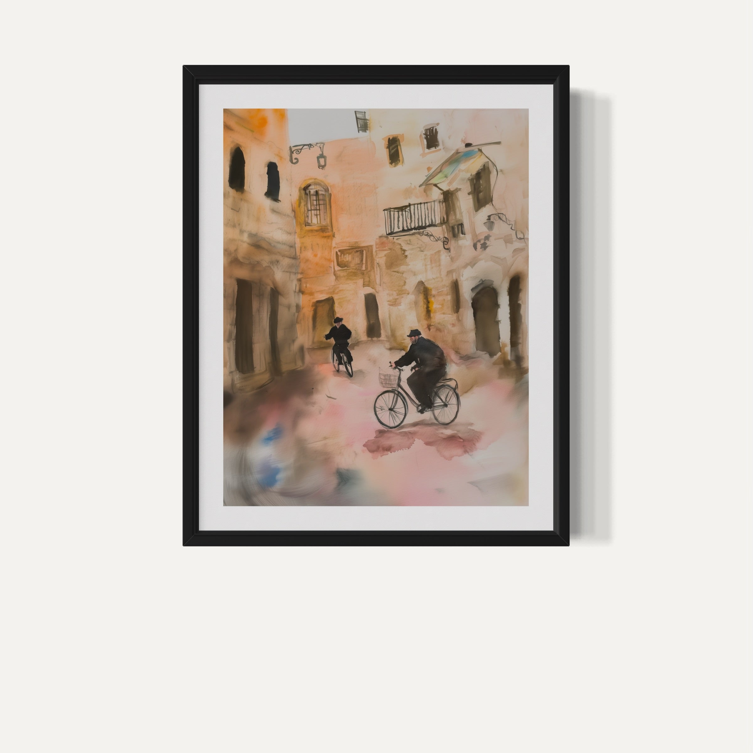 “Riding Through the Old City”