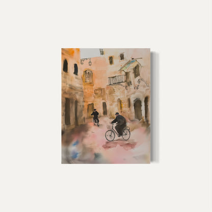 “Riding Through the Old City”